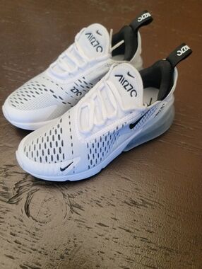 Womens Nike Air Max 270 White&black